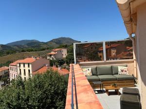 Appartements Attique a Banyuls - vue mer et montagne : photos des chambres