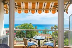 Vina del mare, vue mer, terrasse - Гримальди