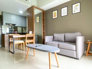 Good and Homey 1BR Apartment at Mustika Golf Residence By Travelio