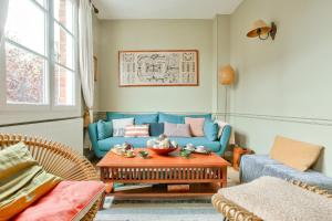 50m de la plage du Prieuré - Maison de ville pour 6