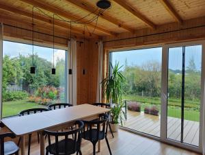 Modern family house by the lake in Zarasai