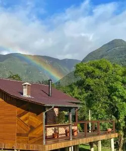 Cabana com visual incrível para a Serra - Vila Nova