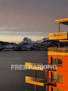 Central Apartment in Bodø with ocean view - Storjorda