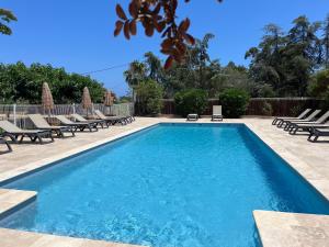 Solenzara- appartement 5 personnes vue mer dans résidence avec piscine