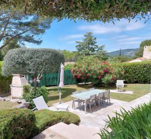 Maisons de vacances Gite LES PINS climatise piscine chauffee jardin : photos des chambres