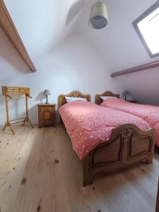 Maisons de vacances Maison en campagne style western : photos des chambres