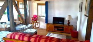 Maisons de vacances Maison en campagne style western : photos des chambres