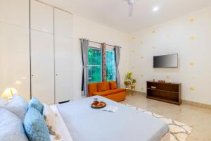 Alaya Stays 3 BHK Pet friendly with Pvt Pool - Daffodil