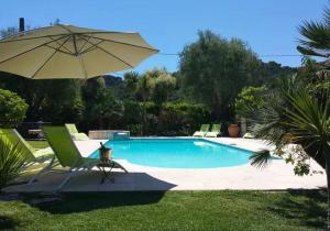 Spacious Villa Vallauris Cannes with AC throughout and large private pool