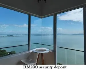 Penang Seaview Apartment up to 11 pax - 牛汝莪