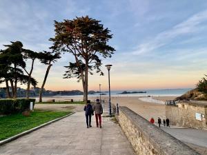 Maisons de vacances La Petite Madeleine is a Charming 2 Bedroom Pet Friendly Gite situated on Dinan Port : photos des chambres