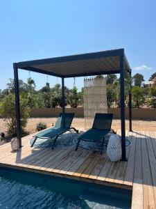 Villas Villa Felicita 8 personnes proche plage Corse du sud : photos des chambres