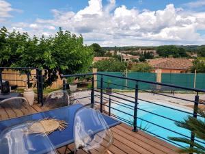 Villas Villa Palmera - Classee 3 etoiles - Grand confort, calme, et magnifique vue degagee : photos des chambres