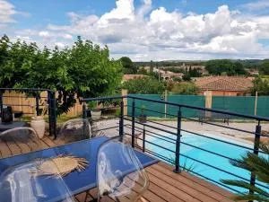 Villa Palmera - Grand confort et au calme avec une vue imprenable sur les environs - 克莱蒙莱罗