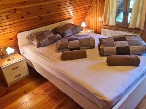 Ferienhaus Marianna am See mit gratis Sauna, Ruderboot, Kajak & WLAN