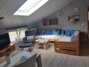 FeWo 8, 1ste Etage, eigene Terrasse mit Strandkorb