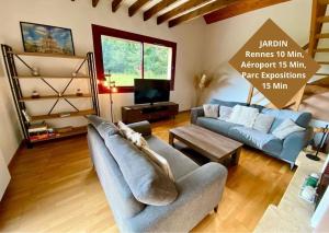 Maisons de vacances Petit Launay - proche Rennes : Maison 4 Chambres