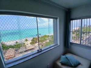 Vista incrível à beira-mar na praia de pajuçara dois quartos - Apto 901