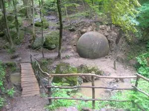 Big Stone Sphere - Bosnia Zavidovići wonder forest - Žepče