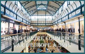 Appartements Appartement avec salle de jeux privee,10min de disney transport en commun 6 couchages : photos des chambres