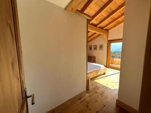 Appartements Chalet vue Mont Blanc avec jacuzzi exterieur : photos des chambres