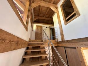 Appartements Chalet vue Mont Blanc avec jacuzzi exterieur : photos des chambres