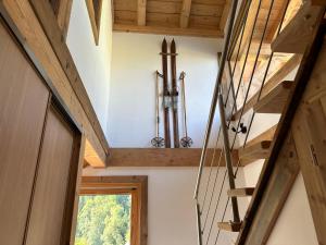 Appartements Chalet vue Mont Blanc avec jacuzzi exterieur : photos des chambres