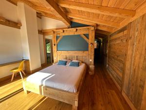 Appartements Chalet vue Mont Blanc avec jacuzzi exterieur : photos des chambres