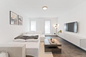 TOP Apartments - Stilvolle Wohnung im Stadtzentrum - Loggia - Kingsize Bett - Smart TV - Netflix - 60qm - 24h Check-In