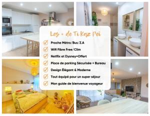 Appartements Le Coccon Entre Basso Cambo et Lardenne : photos des chambres