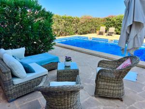 CASA Luz Solar - schöne Finca in Strandnähe, Privatpool, Klimaanlage, Wifi