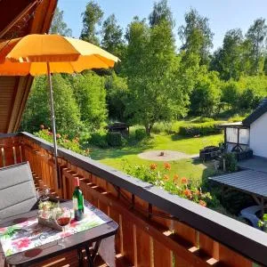 Bichlhof Bärfra Ferienwohnung Fernsicht - لَنْغفايلير