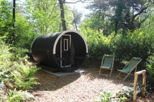 Mooi 4p Wellness chalet in het Bos met finse Sauna en Hottub