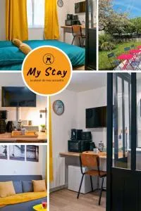 Belle petite chambre privée de 9m2, avec SDC et WC, Wifi et Netflix - 特赫格欧