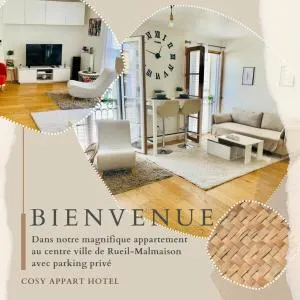 Cosy Appart Rueil - Au Centre ville - Tout Confort - Proche de PARIS- Parking Privé gratuit - WIFI - 沙图