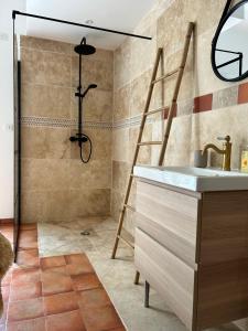 Villas Villa de charme en campagne avec piscine privee et nature luxuriante : photos des chambres