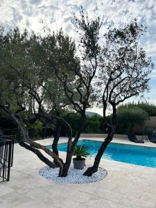 Villas Villa de charme en campagne avec piscine privee et nature luxuriante : photos des chambres