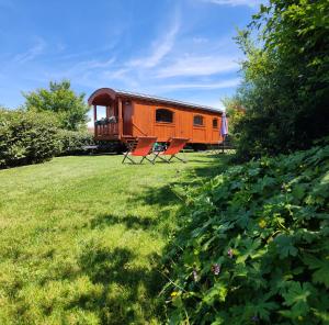 Gîte insolite en Champagne - Roulotte des Cahouriaux