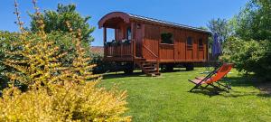 Gîte insolite en Champagne - Roulotte des Cahouriaux