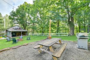 Game Room & Fire Pit: Peaceful Catskills Farmhouse