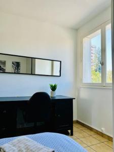 Appartements Appartement Cosy Merignac centre proche Tram, Parking : photos des chambres