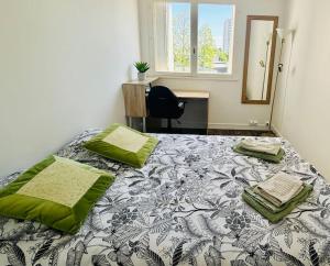 Appartements Appartement Cosy Merignac centre proche Tram, Parking : photos des chambres