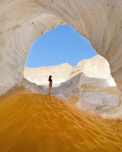 White Desert Safari Trips in Bahariya Oasis