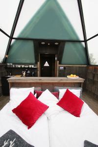 Aurora Pyramid Glass Igloos