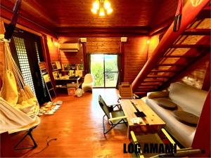 LOG AMAMl 1棟貸切ログハウス