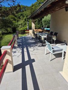 Maisons de vacances Maison charmante avec piscine et jardin a Robiac-Rochessadoule : photos des chambres