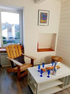 Loue appartement 50m de la plage 2 ch 4 ou 5 pers