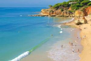 Apart 1 quarto 350m praia Olhos de Água, H