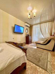 ApartPoltava Французький шик у центрі Полтави, 4 спальних місця, Корпусний парк