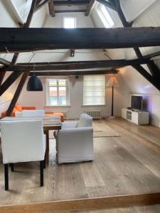 Hoogwaardig afgewerkt loft in oude stadscentrum